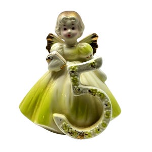 Josef Originals Alter 5 Geburtstagskind Engel Figur Dakin No Box