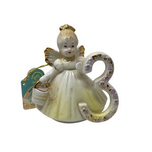 Geburtstagskind Engel Figur Josef Originals Age 3 Original Anhänger mit Gedicht