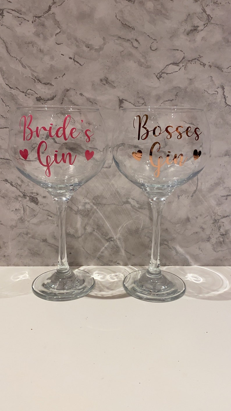 Personalised Gin Glass Gifts for Her Christmas Gift Etsy UK