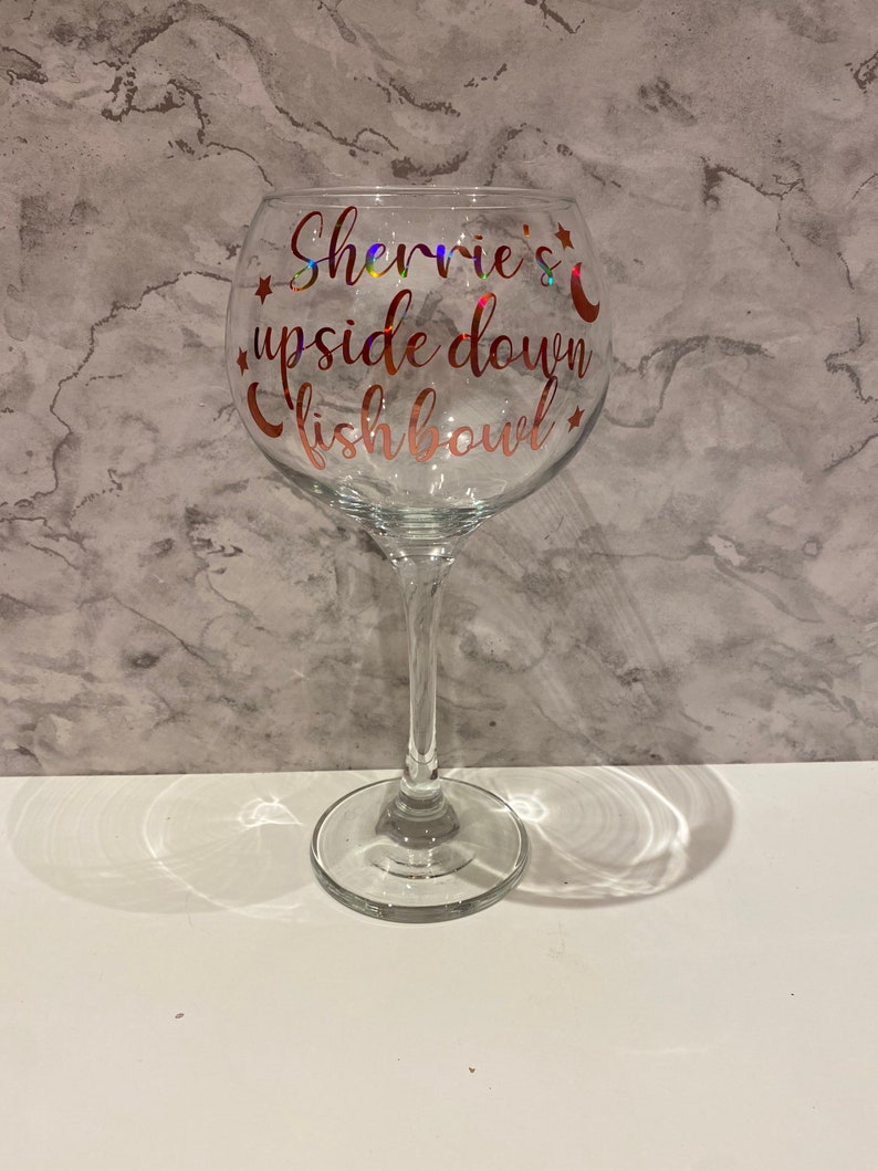 Personalised Gin Glass Gifts for Her Christmas Gift Etsy UK