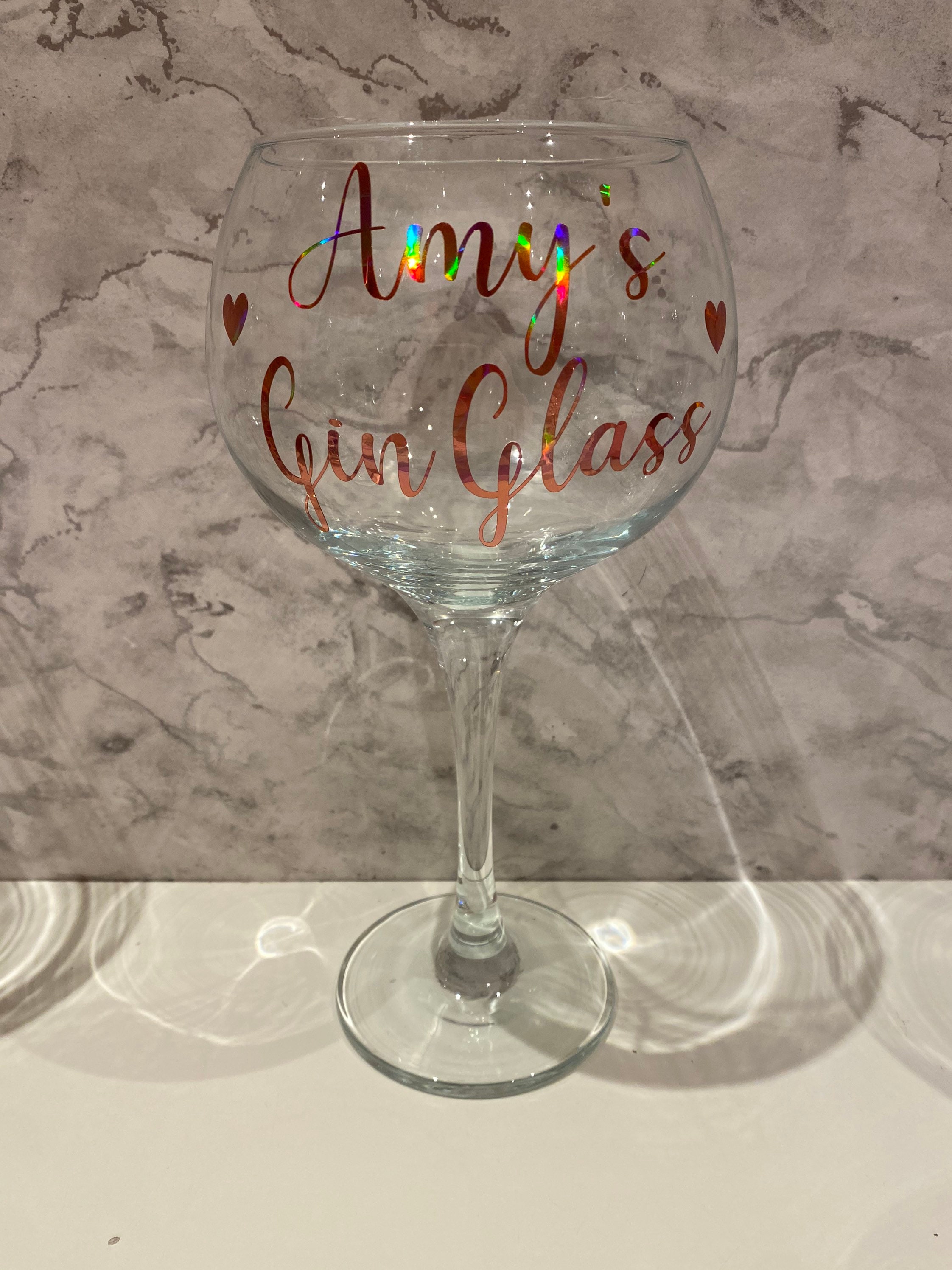 Personalised Gin Glass Gifts for Her Christmas Gift - Etsy UK