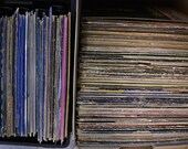 Random Lot Of 12 quot Vintage Vinyl Records For Craft With Sleeves (lot of 10)