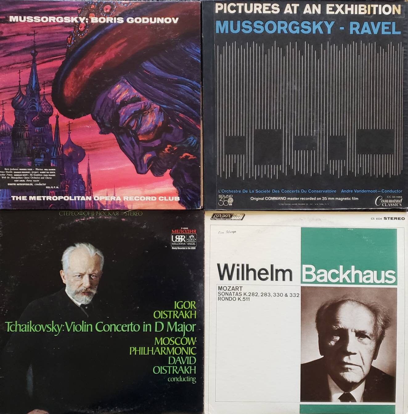 Vintage Classical Music Vinyl Records random Lots Etsy