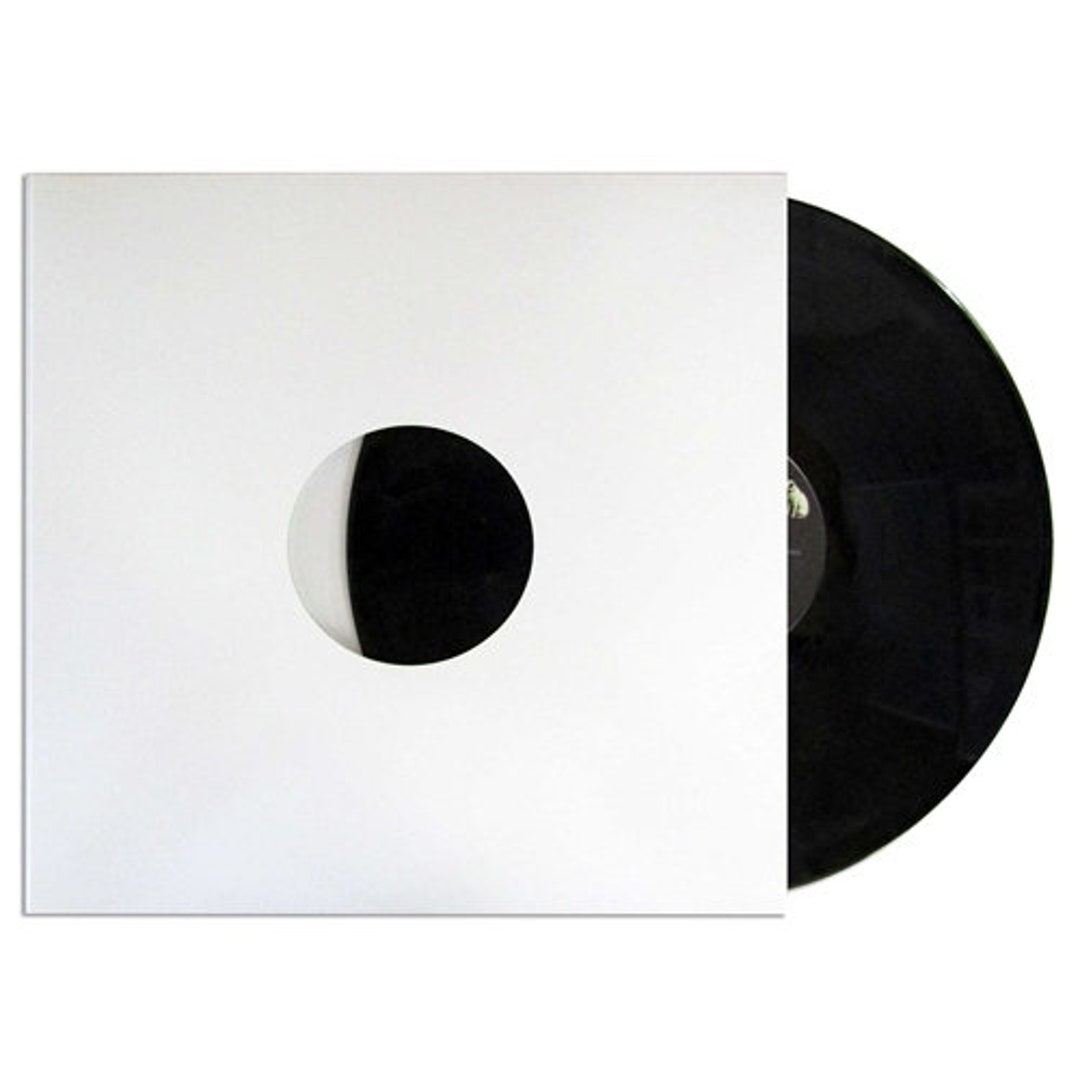 Cardboard Record Sleeve 12inch Generic White Record Cover 