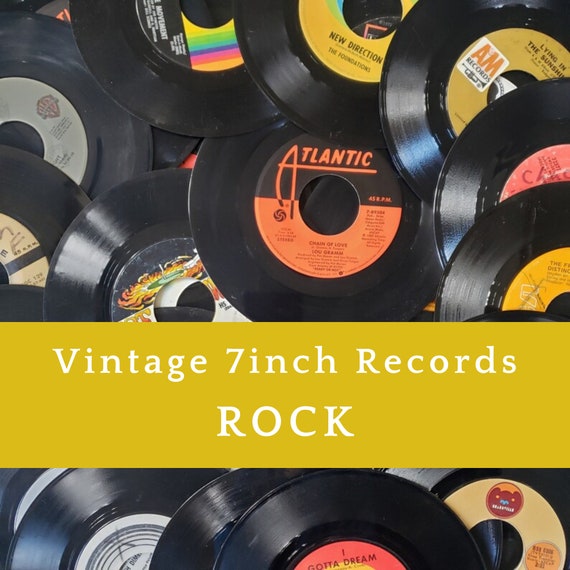 Vintage Rock 7-inch Records: Mystery 45s Jukebox Lot - Etsy
