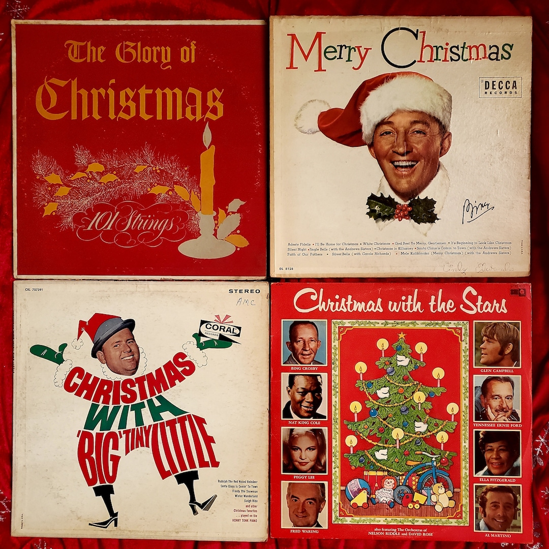Vintage Christmas Album Covers 