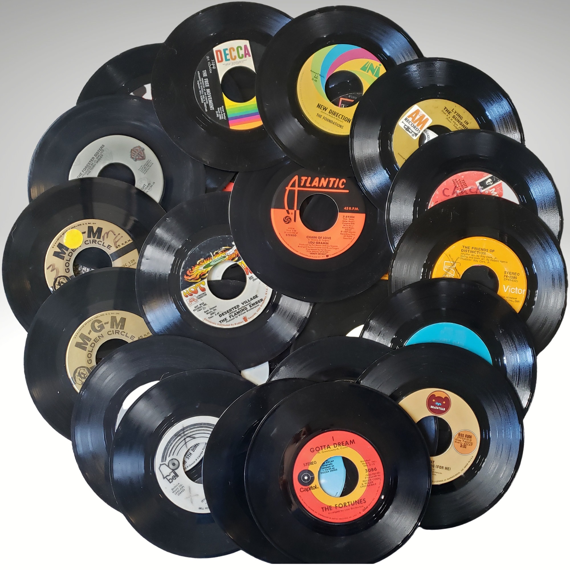 Vintage Funk Soul Disco 7inch Records | Random Mystery 45s