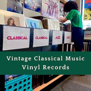 Vintage Classical Music Vinyl Records: Chamber Music, Opera, Baroque Concerto and more | Mystery Lot