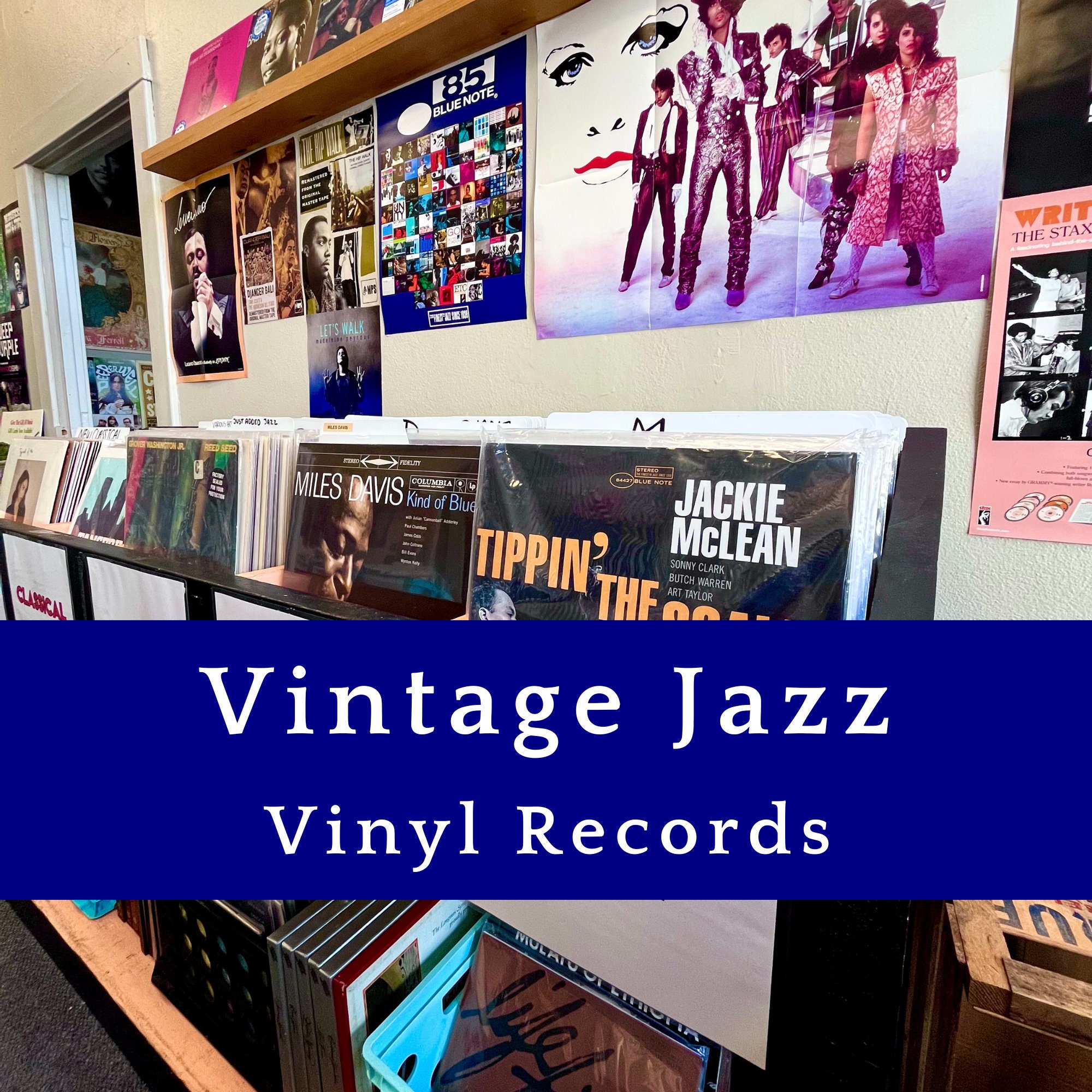 Vintage Jazz Vinyl Records: Swing, Bop, Dixieland, Fusion, Smooth
