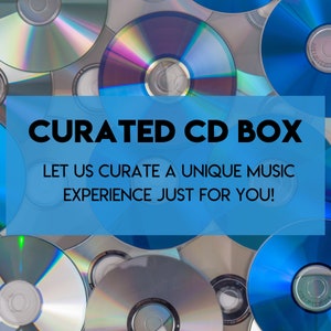 Curated CD Box | Handpicked Custom Mystery Selection | Ideal for Collectors & Music Enthusiasts