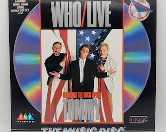 The Who - Live- Featuring Tommy the rock Opera Laserdisc