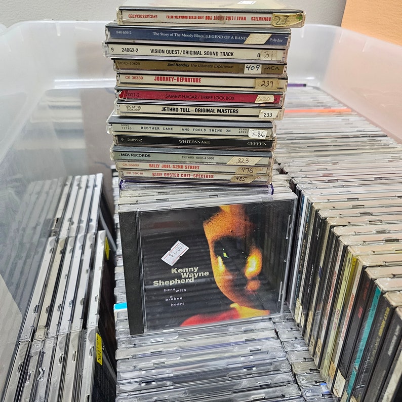 Random CD Lot: Mixed Music Genres for Crafts/upcycle - Etsy