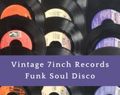 Vintage Funk Soul Disco 7inch Records | Random Mystery 45s
