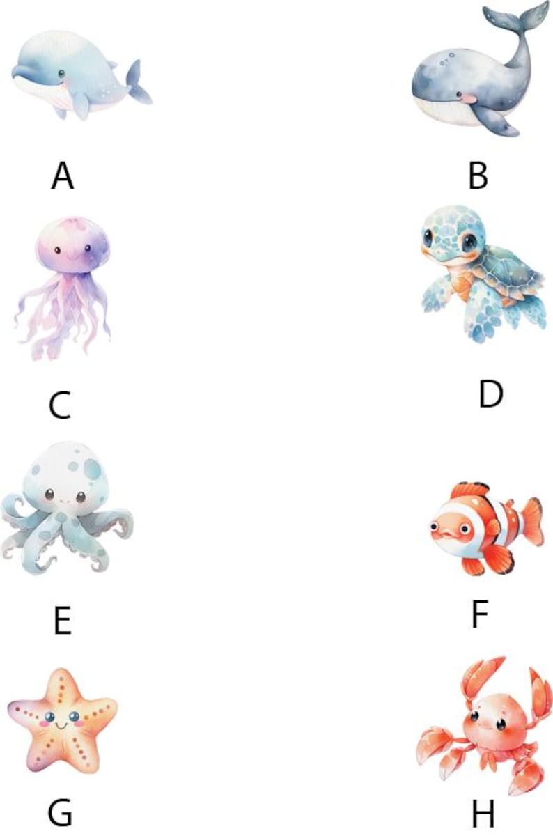 Sea Creature Knobs, Drawer Knobs, Sea Knobs, Ocean Knobs, Sea Creature Pulls, Fish Knobs, Fish Handles, Door Knobs, Drawer Handles,Kids Room Bild 9