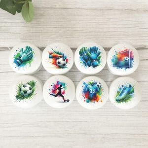 Drawer Knobs, Football Knobs, Football Handles, Football Room Decor, Kids Room Knobs, Kids Knobs, Boys Room, Girls Room, Door Knobs