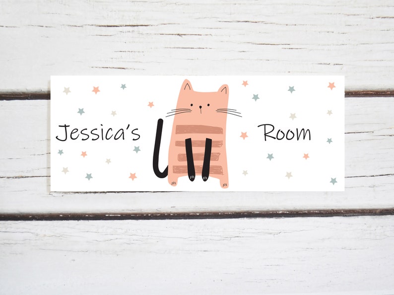 Door Sign Cat Door Plaque Door Plaque Cat Door Sign Etsy UK
