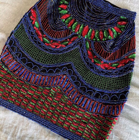 Italian beaded skirt