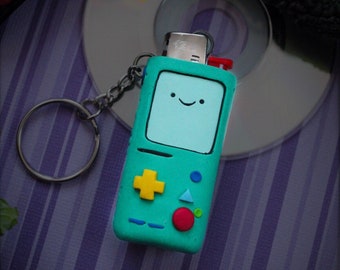 BMO Adventure Time lighter keychain sleeve