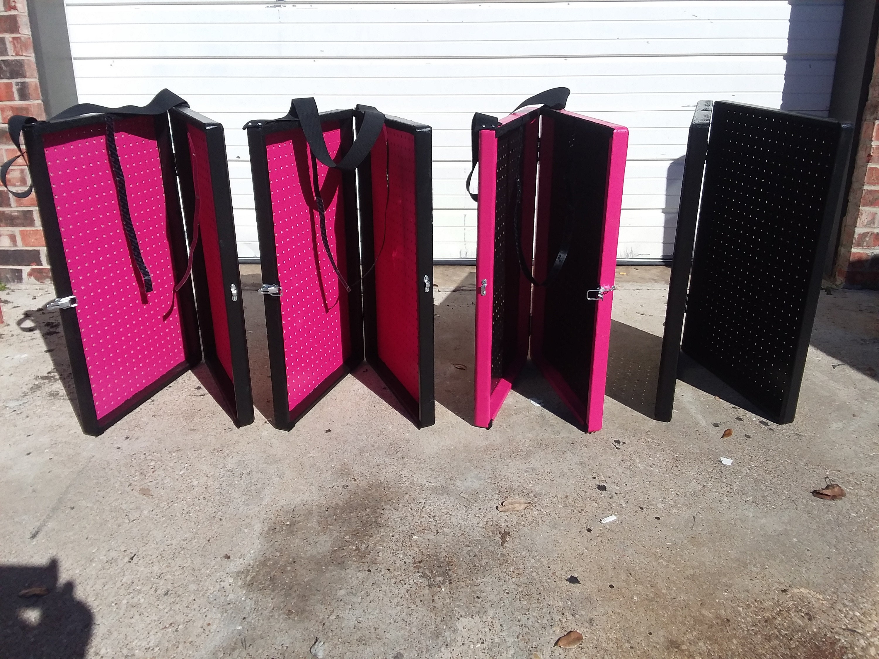 30x18 Custom pegboard jewelery display case Etsy