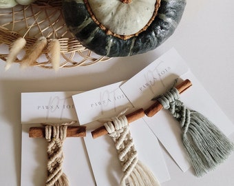 Macrame Essential oil Diffuser | Macrame for Car| Macrame | Car Accessories | Spring Accessories | Car Charm | Macrame Diffuser | Bridesmaid