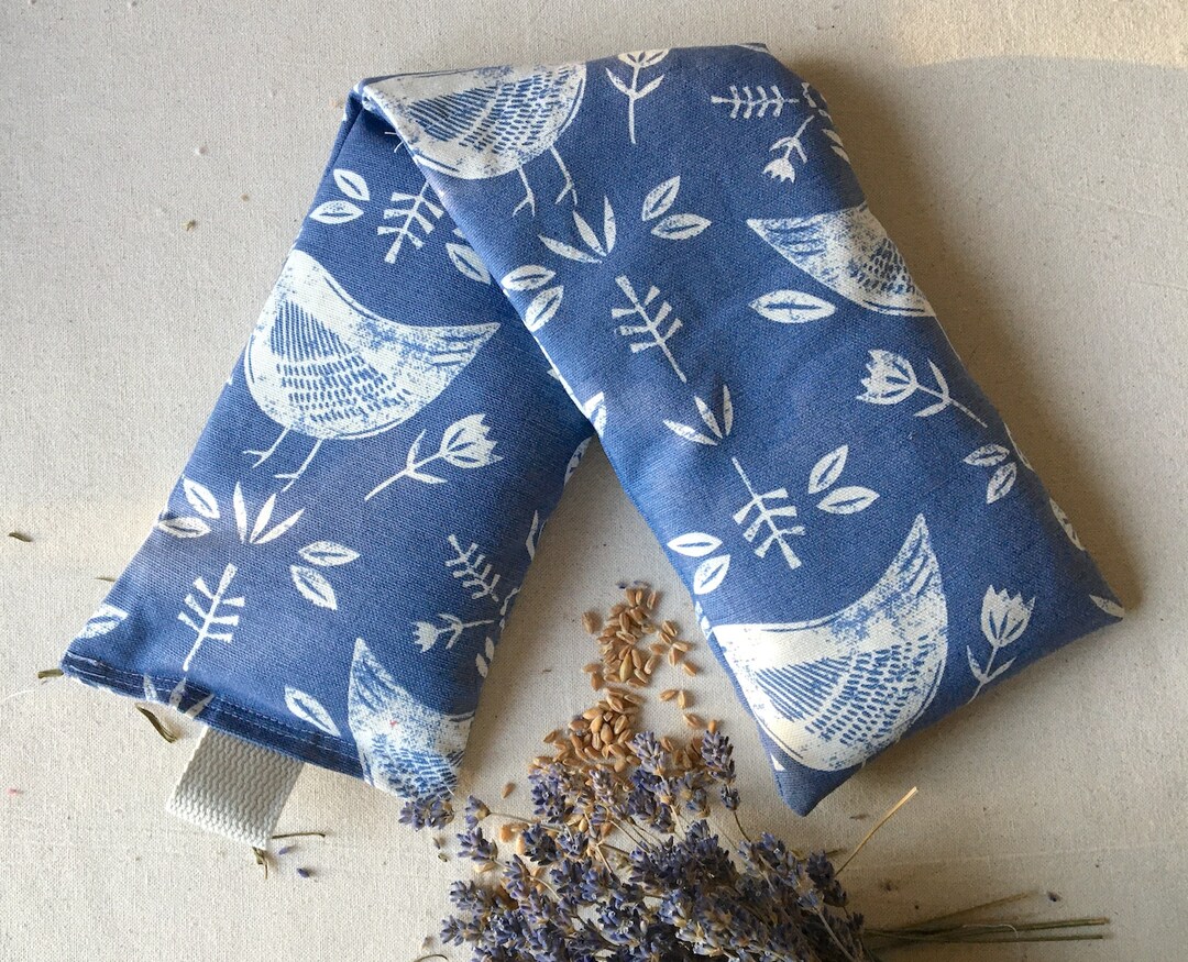 Extra Long Neck and Shoulder Wheat Bag Microwavable Natural Pain Relief