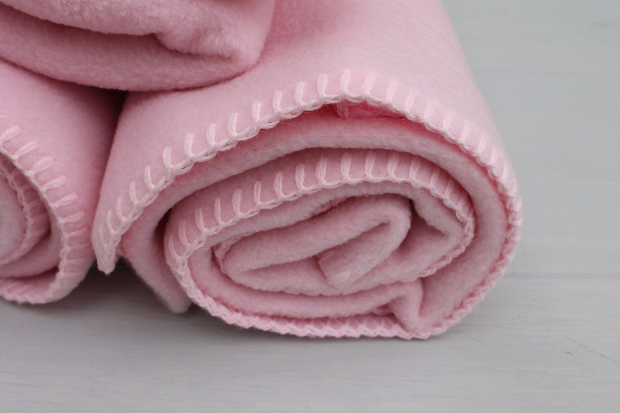 Personalised Baby Pink Blanket Super Soft embroidered pink Etsy