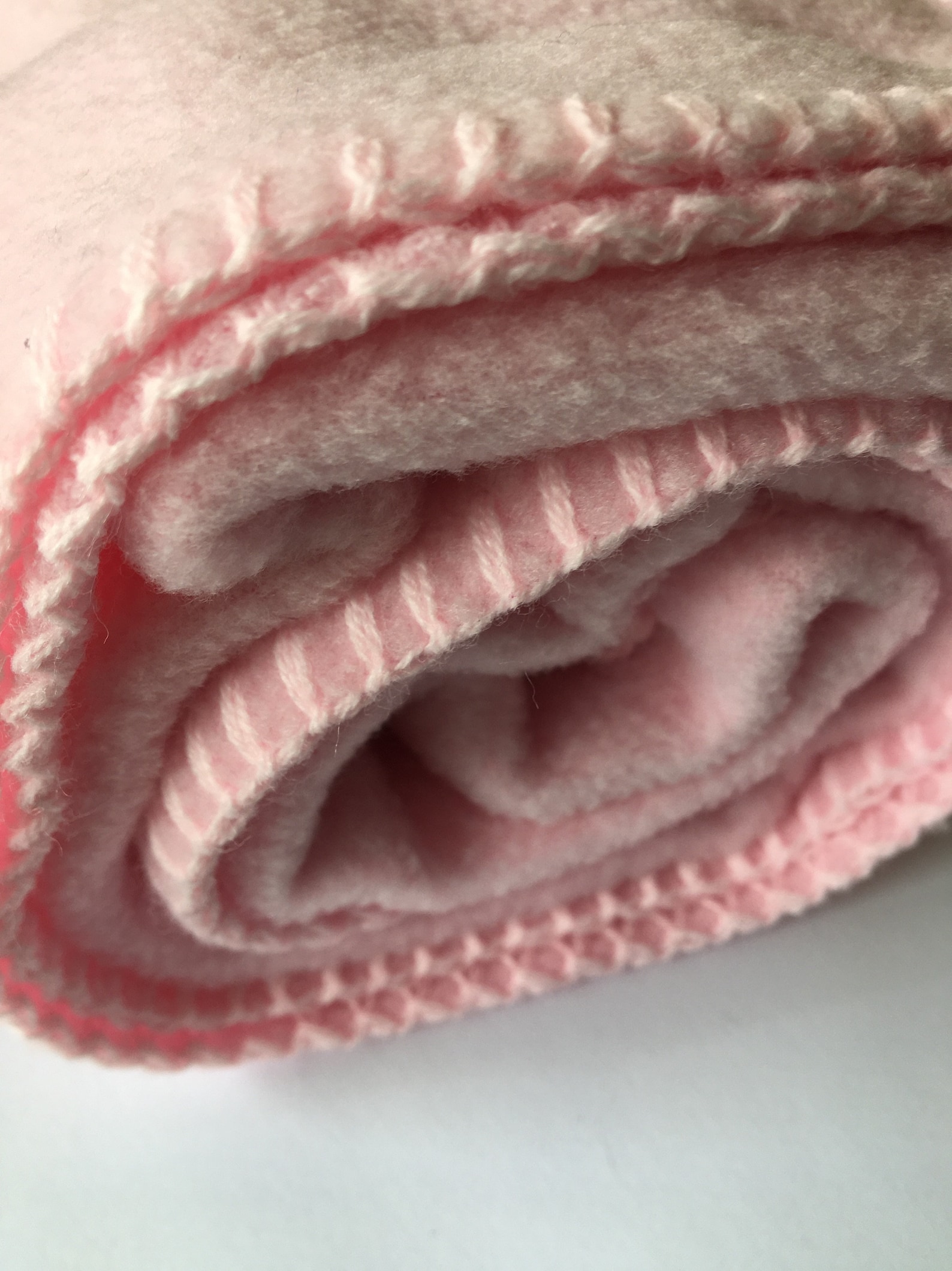 Personalised Baby Pink Blanket Super Soft Embroidered Pink Etsy UK
