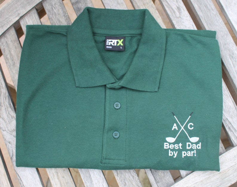 Personalised Golf Polo Shirt Golfing Gift for him Etsy