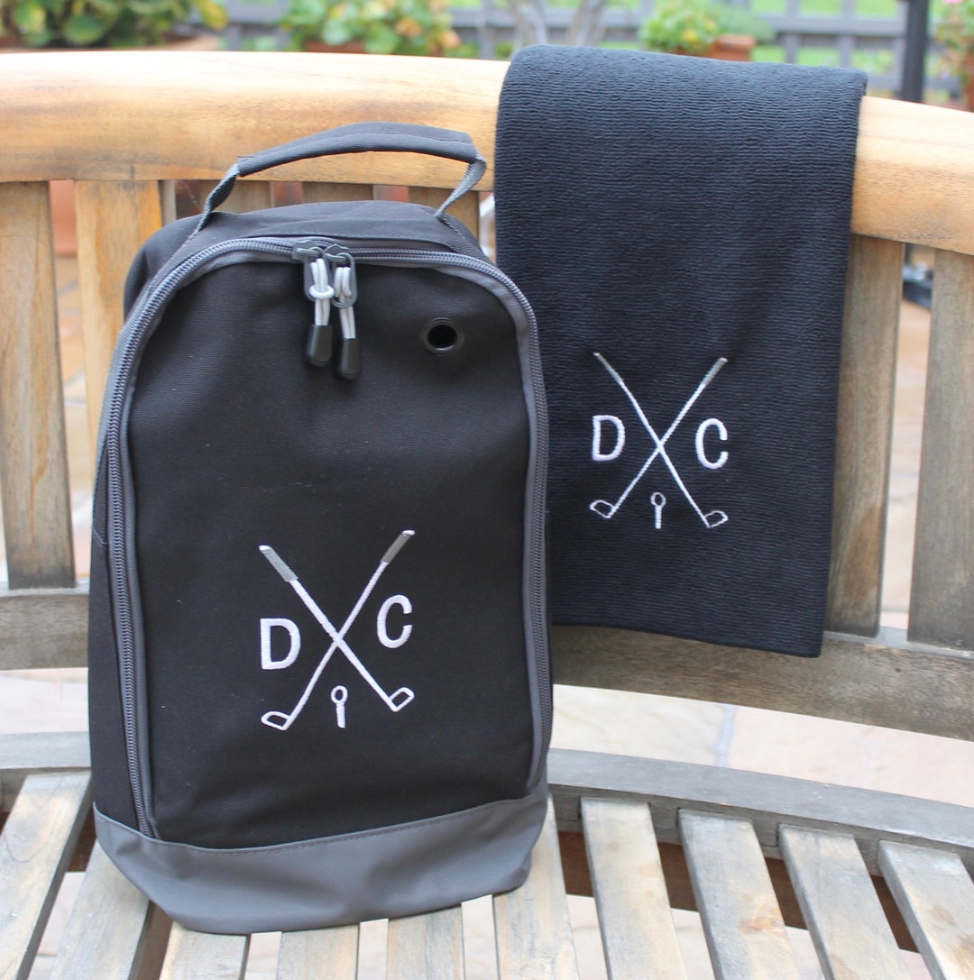 Personalised Golfing Set Personalised Golf Towel Personalised Golf Shoe