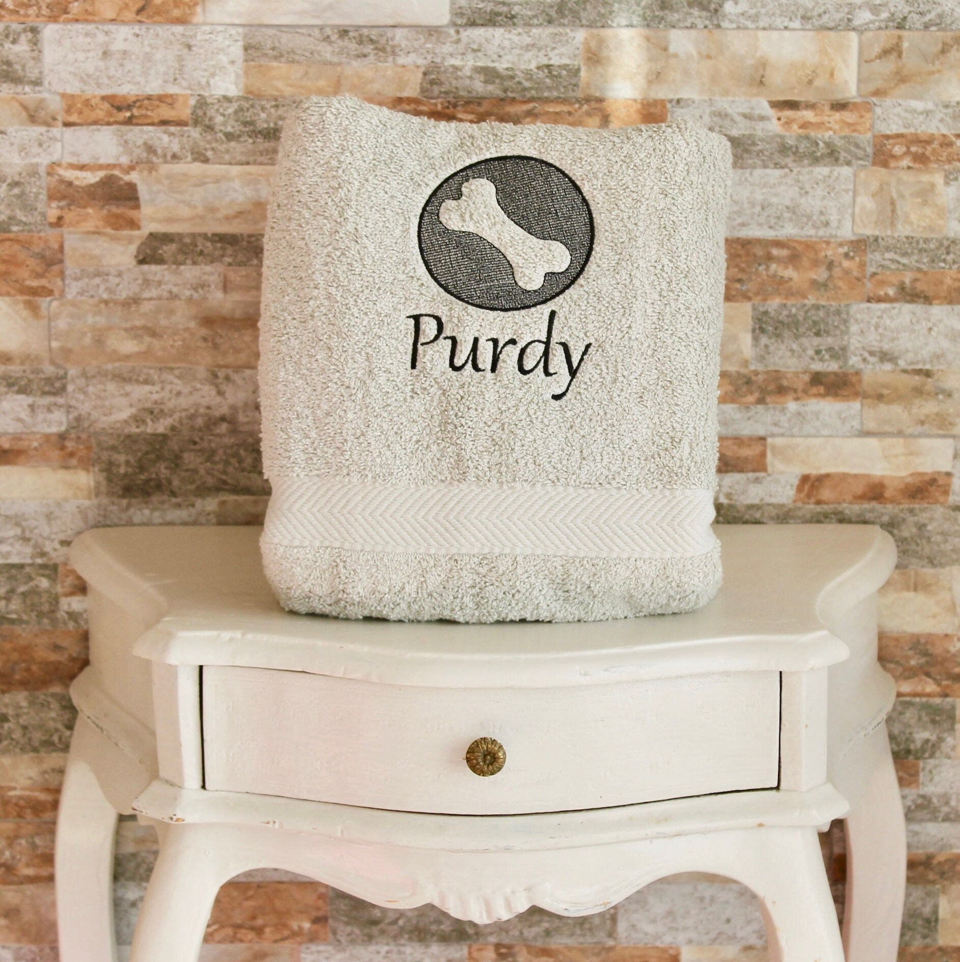 Personalised Dog Towel Dog Bath Towel Pet Towel Etsy