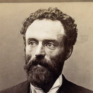 Antica foto segnaletica dell&#39;anarchico francese Max Gordon, arrestato dalla polizia di Parigi nel 1894