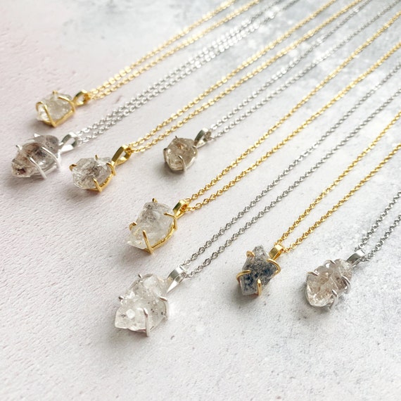 Herkimer Diamond Personalised Necklace 