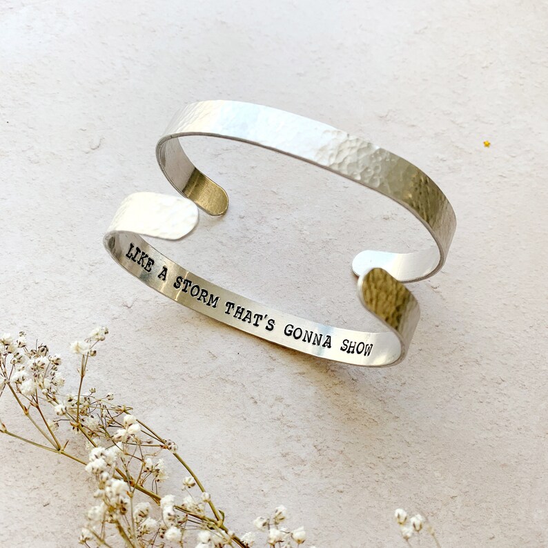 personalised fathers day bracelet