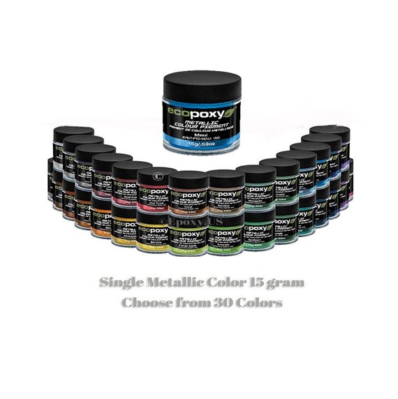 NEW Colors - EcoPoxy 15g Metallic Color Pigments