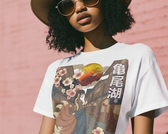 Nine-Tailed Fox Lady Graphic Tee Shirt, Hoodie Sweatshirt