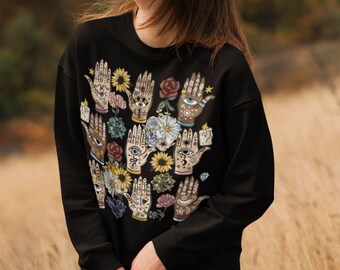Eyes Print Sweater - Etsy