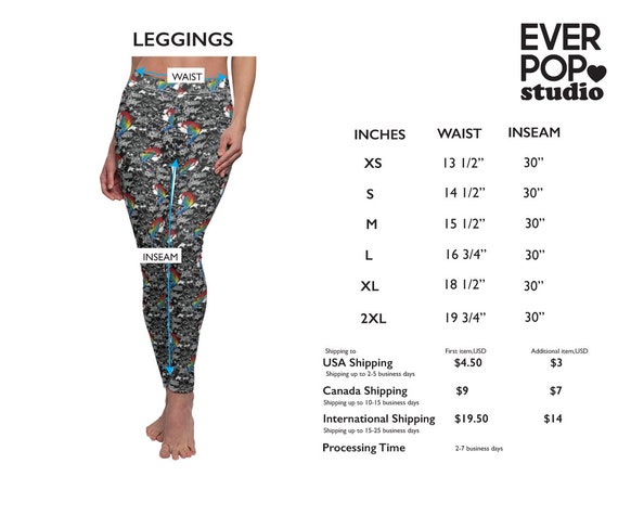 Tropical Leggings, Cool Floral Legging, Aesthetic Graphic, Trendy