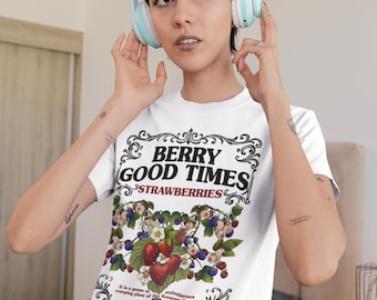 Strawberries: Sweetness in Every Bite Graphic Tee Shirt, Hoodie Sweatshirt