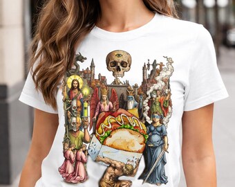 Atlas Burden of the Sandwich Graphic Tee Shirt, Hoodie Sweatshirt
