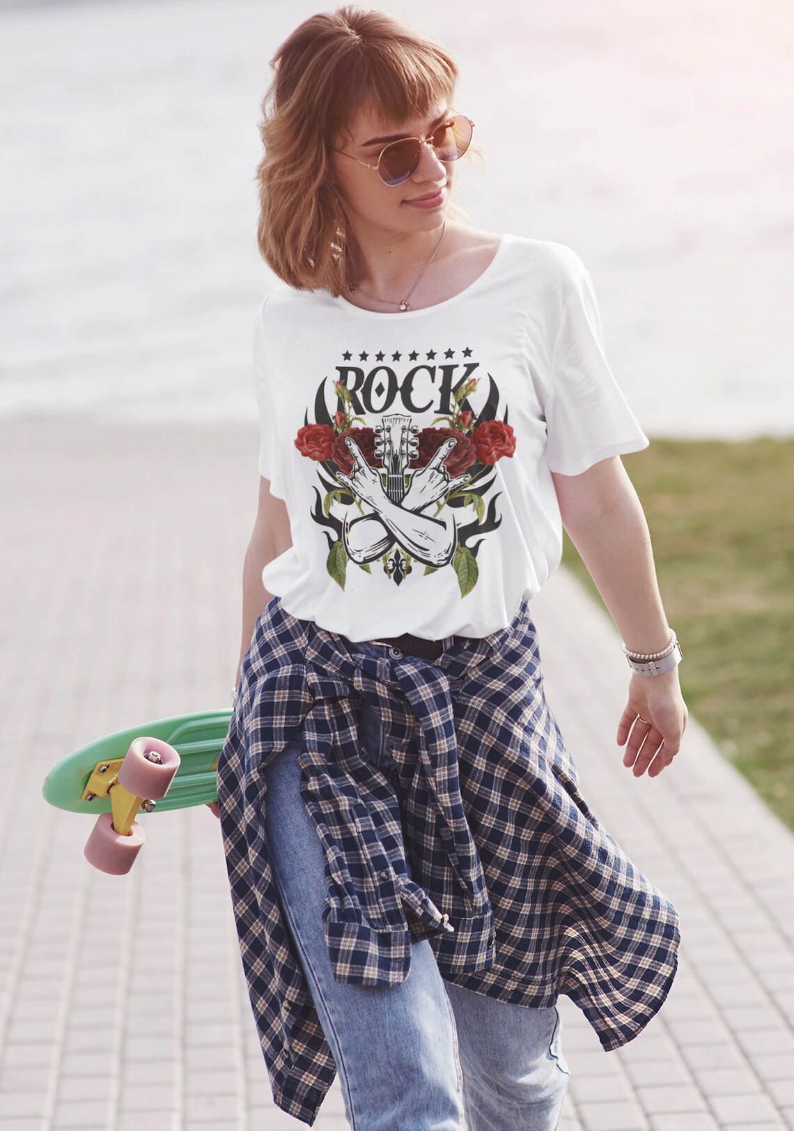 Rock Graphic Tee Rock N Roll Shirt Rock and Roll Tees Etsy