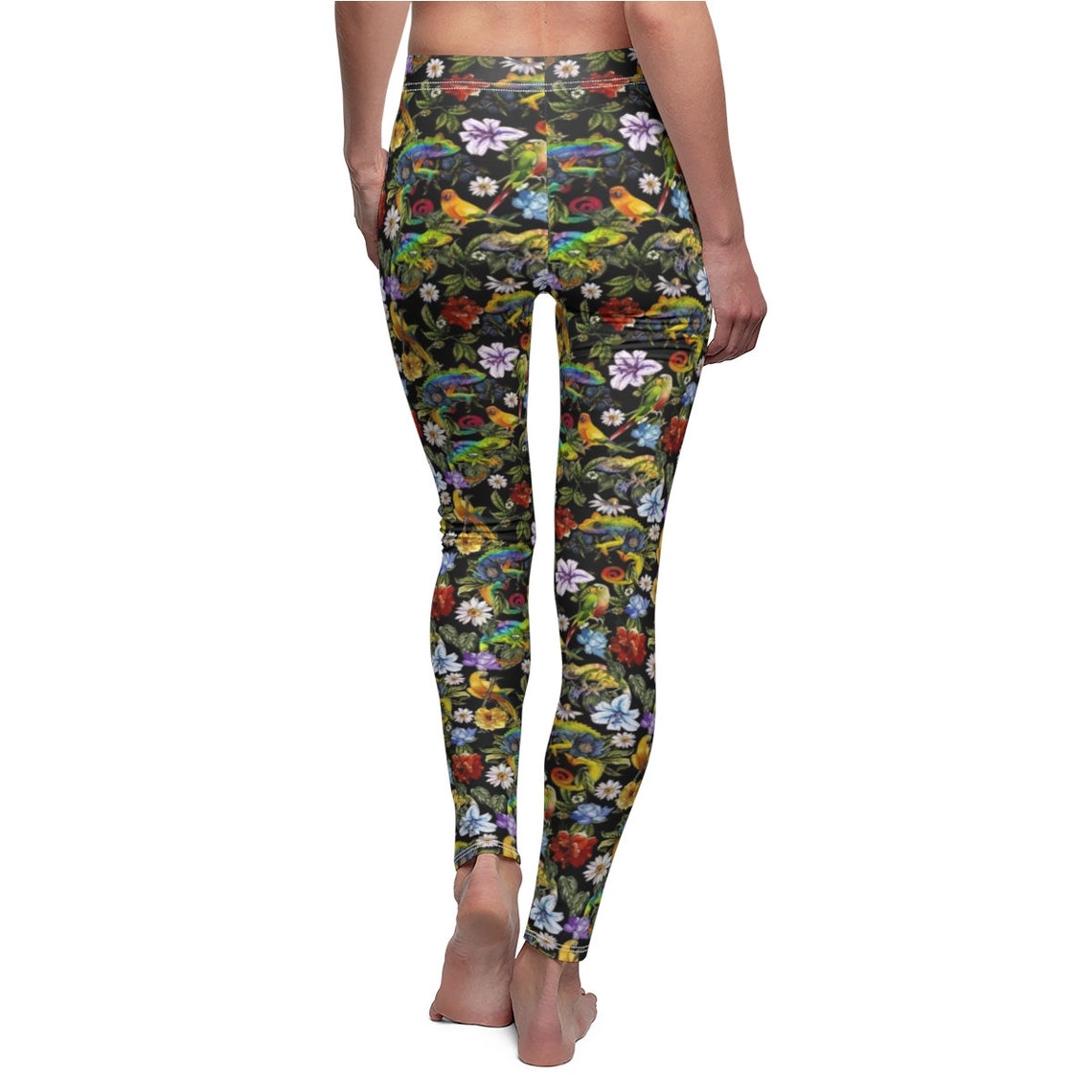 Parrot Pattern Print Women Leggings