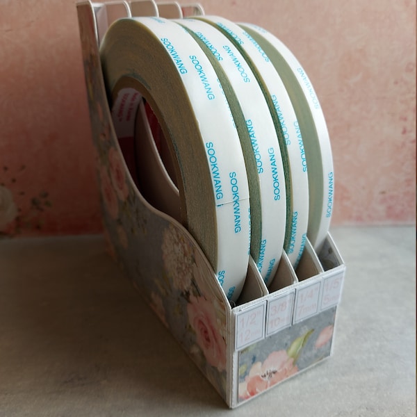 Doublesided Tape Roll Box ( Digital Cut File !! )