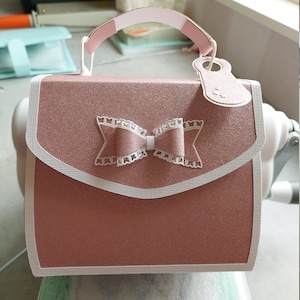 Sac à main 3D sophistiqué (fichier de découpe numérique !!)