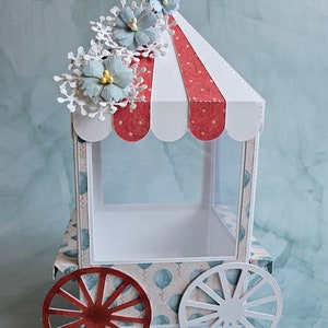 3D-geschenkdoos circusstandaard (GEEN pdf-bestand!!)