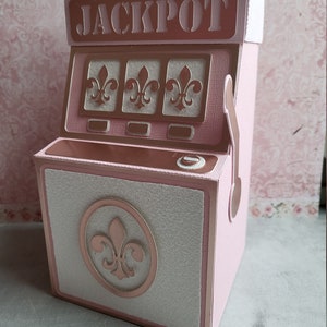 3D Slotmachine Gift Box ( Digital cut file !! )