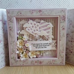 Shadow Box Card (die op zichzelf kan staan)
