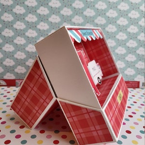 Flip Top Drawer Box with Hidden gift box ( Digital cut file !! )