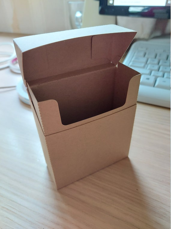 Wooden flip top sale box