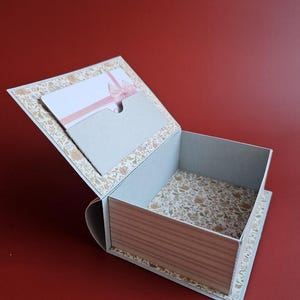 Caixa de presente de livro 3D com porta-cartão de presente (sem PDF!! Apenas arquivo de corte digital!!)