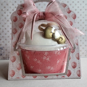 Small Sorbet Cup Carrier ( Digital Cut file, NO PDF !! )